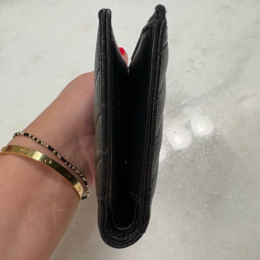 Saint Laurent Cassandre quilted textured-leather wallet - Picture 10 of 15
